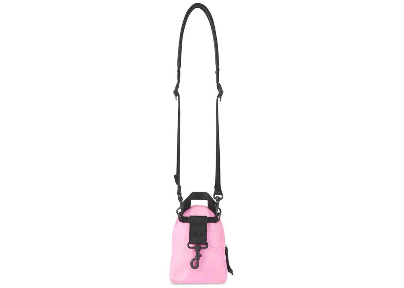 balenciaga oversized crossbody backpack mini pink/black 