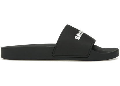 Balenciaga Pool Slide Black White (Women'S)
