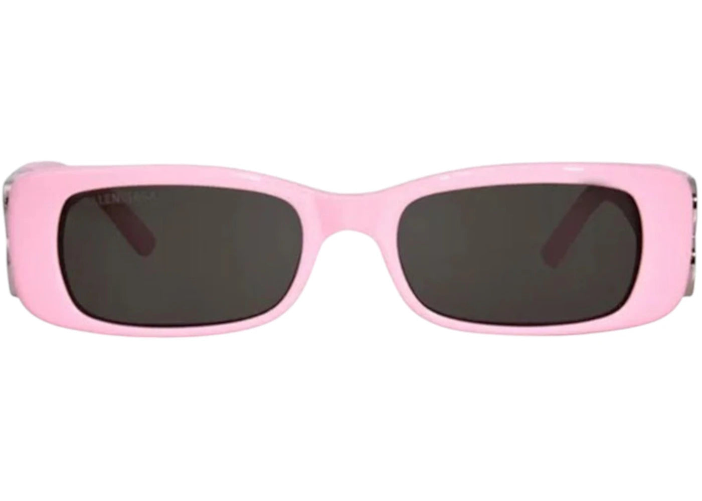 Balenciaga Rectangle Sunglasses Pink Bb0096S 012