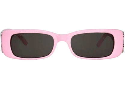 Balenciaga Rectangle Sunglasses Pink Bb0096S 012