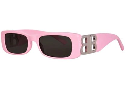 Balenciaga Rectangle Sunglasses Pink (Bb0096S 012)