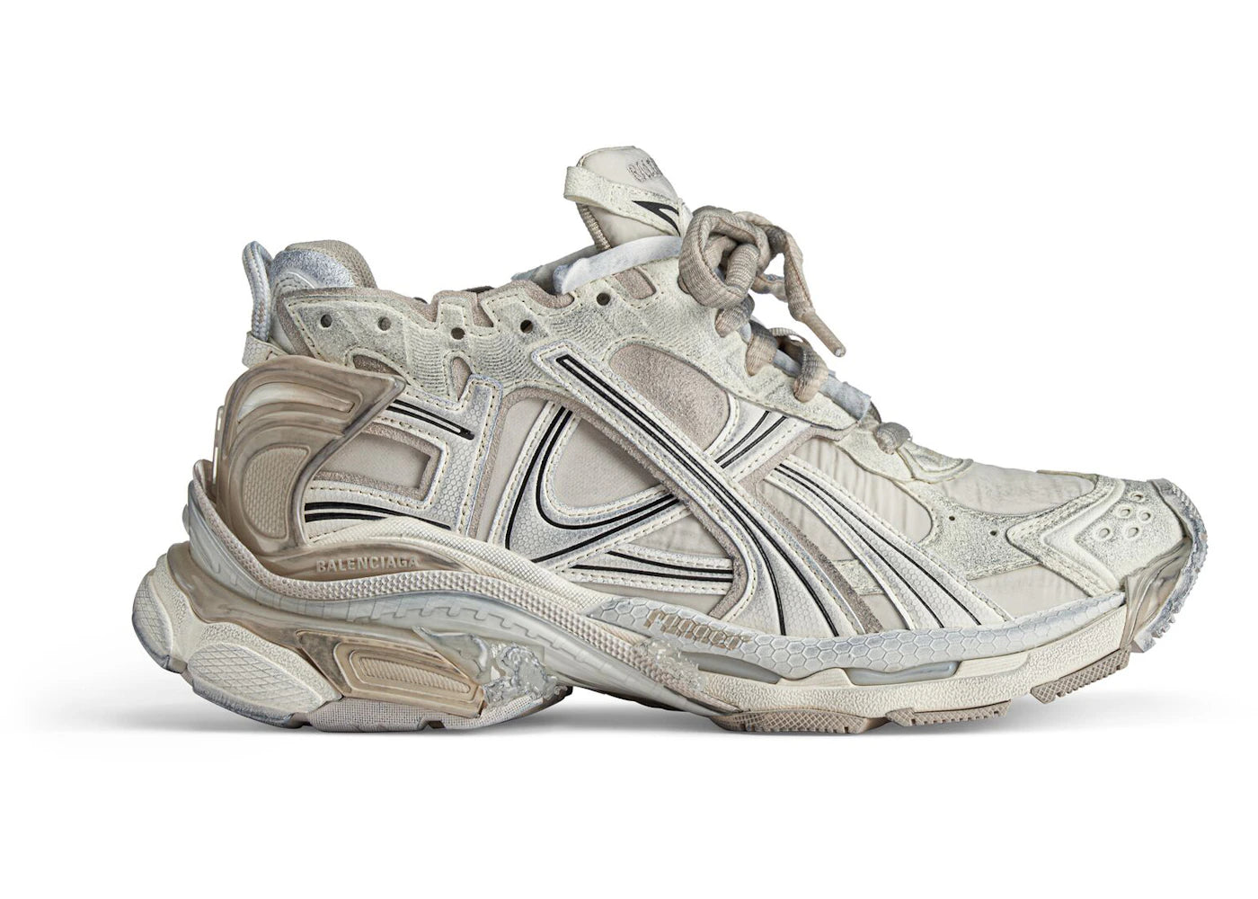 balenciaga runner beige