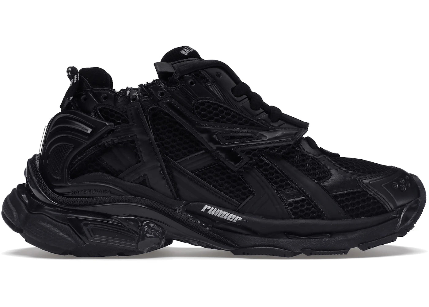 balenciaga runner black