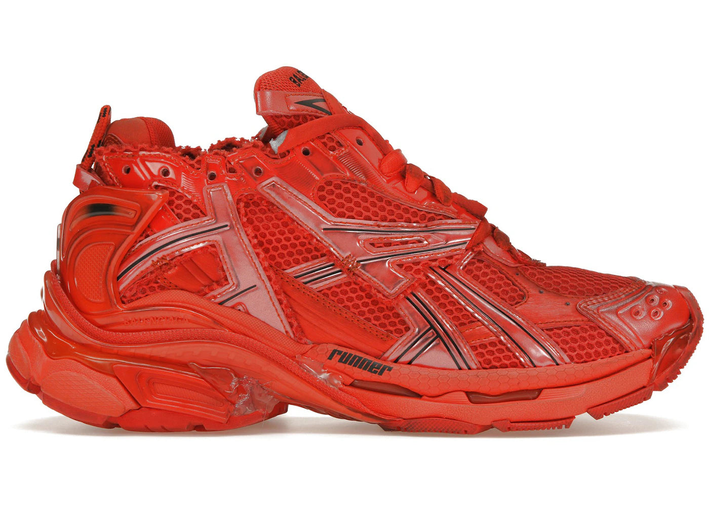 balenciaga runner red