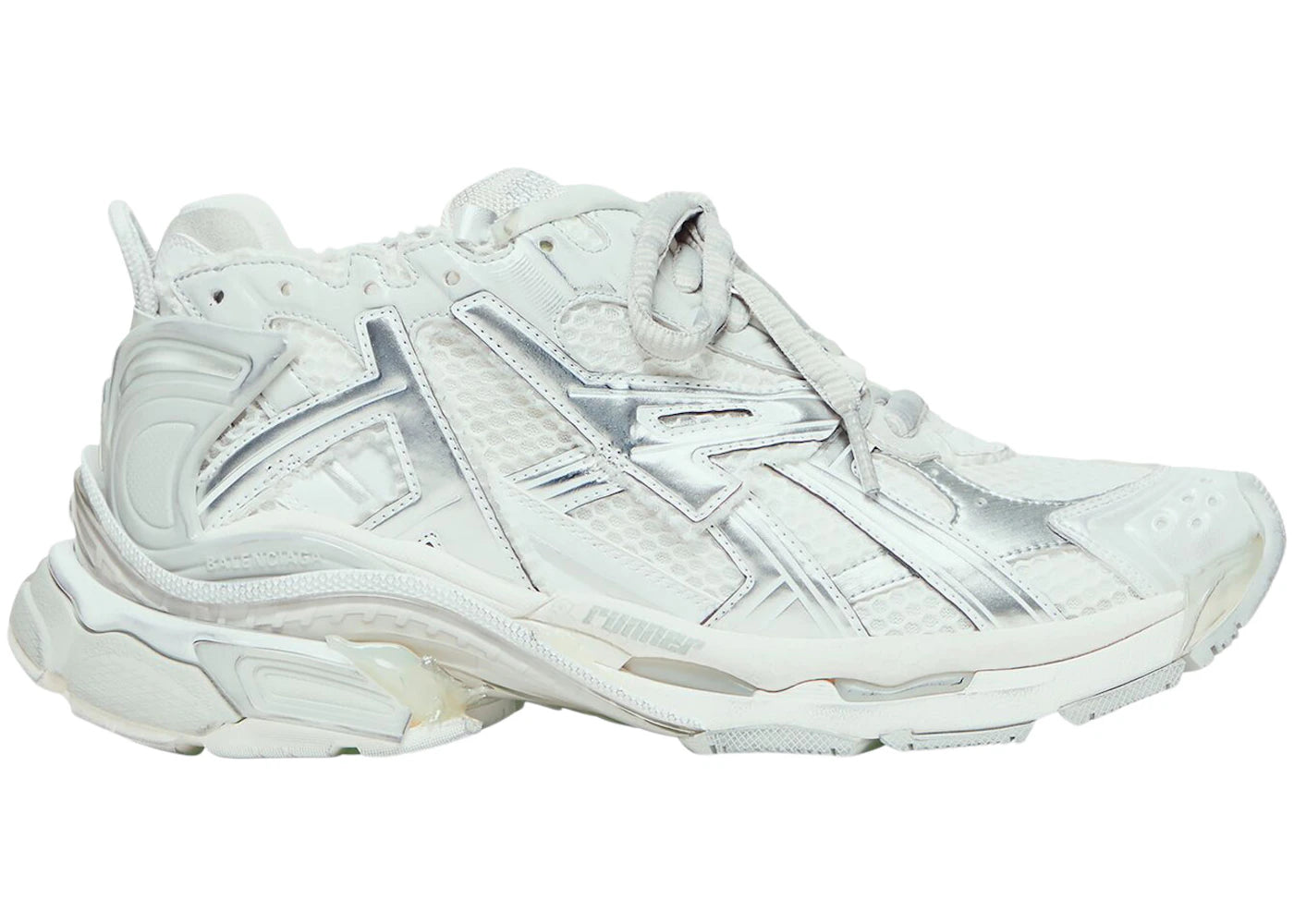 Balenciaga Runner White Grey Silver (Women'S)
