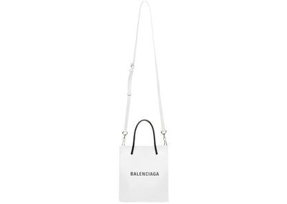 Balenciaga Shopping Tote Xxs White/Black