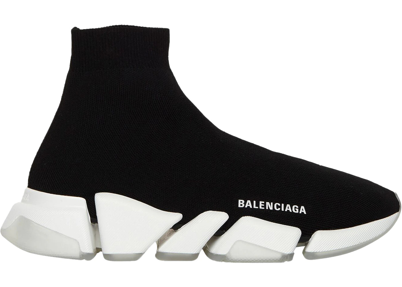 Balenciaga Speed 2.0 Black Transparent Sole (Women'S)
