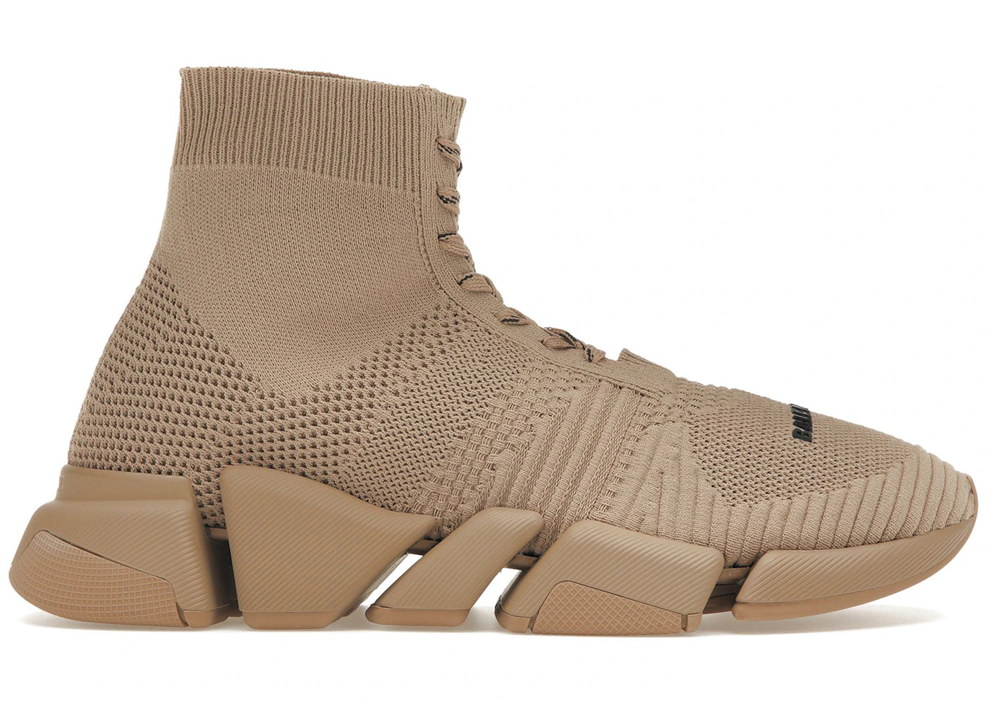 balenciaga speed 2.0 lace up beige (women's)