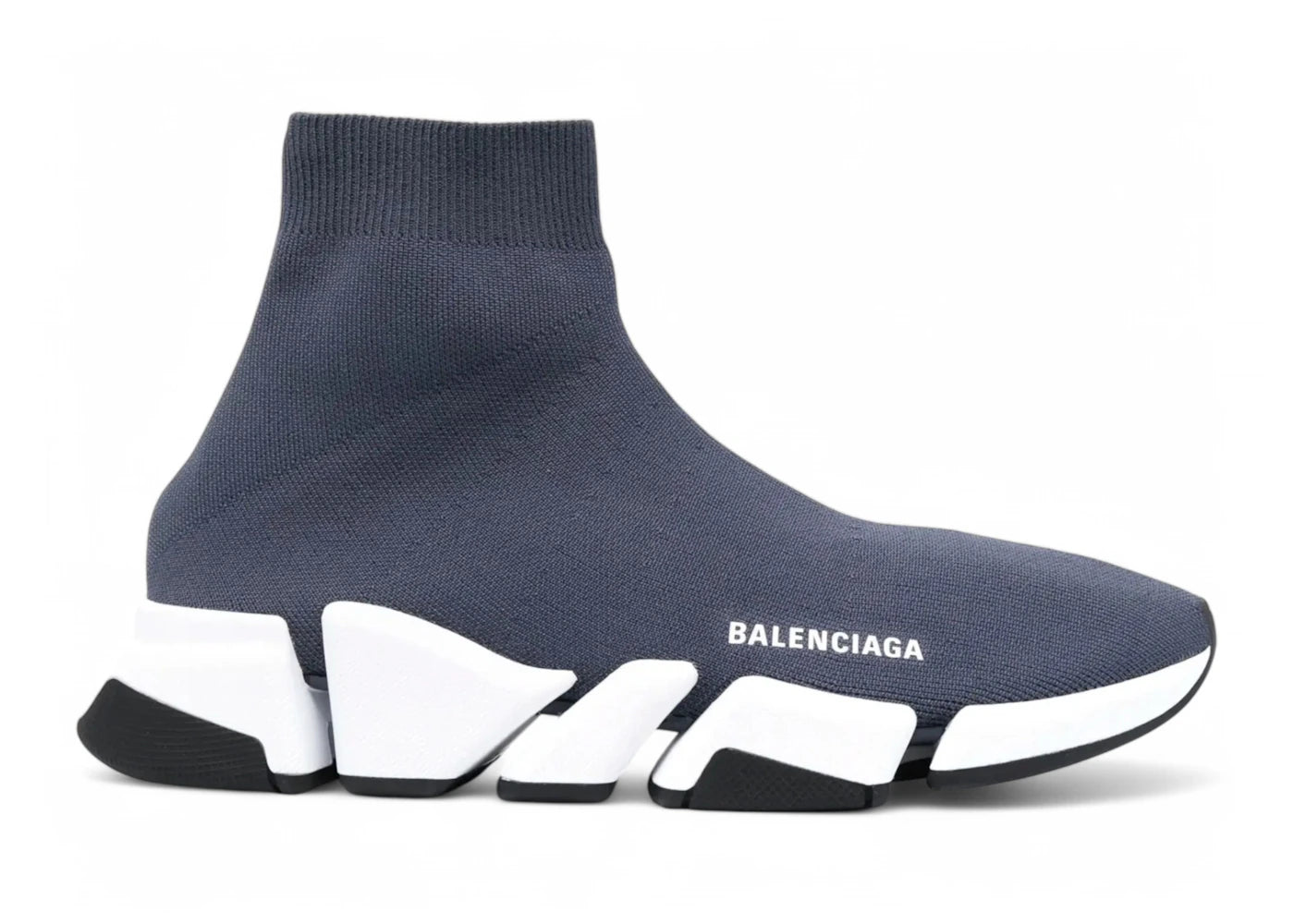 balenciaga speed 2.0 navy white