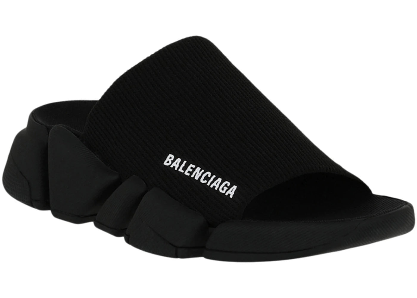 Balenciaga Speed 2.0 Slides Black Womens