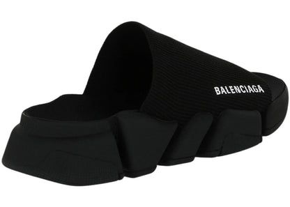 Balenciaga Speed 2.0 Slides Black Womens