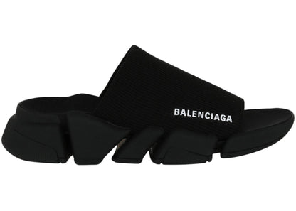 Balenciaga Speed 2.0 Slides Black (Women'S)