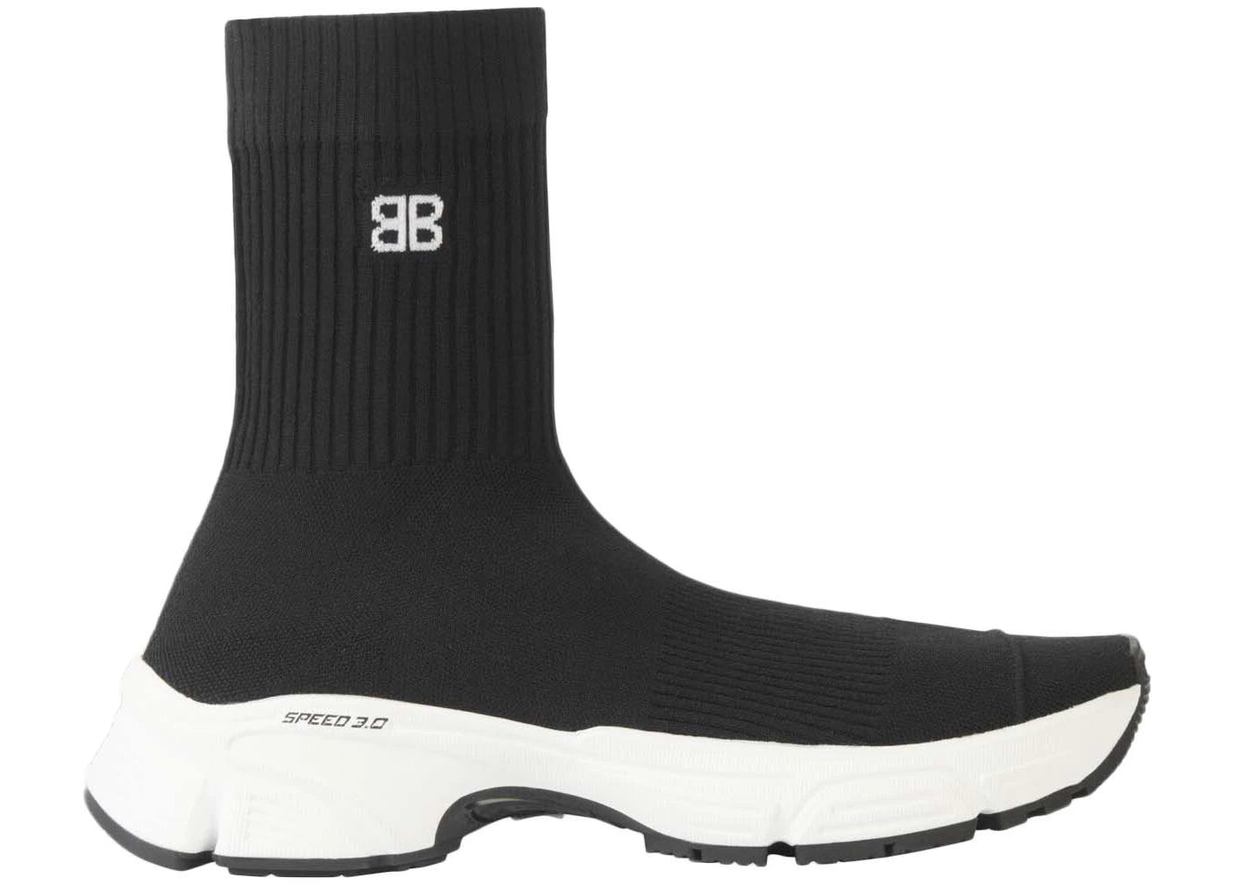 Balenciaga Speed 3.0 Black White (Women'S)