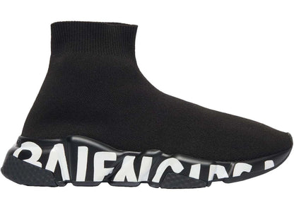 Balenciaga Speed Graffiti Black White (Women'S)