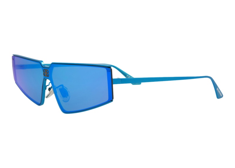 Balenciaga Square Sunglasses Light Blue/Blue (Bb0192S-30011960-003)