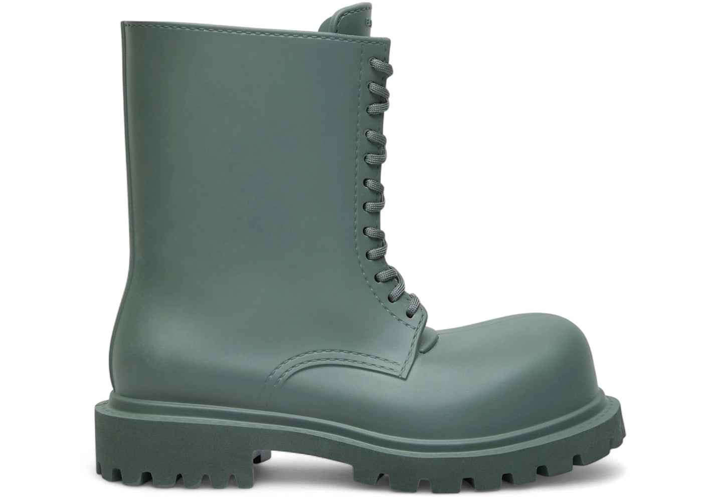 balenciaga steroid boot dark khaki