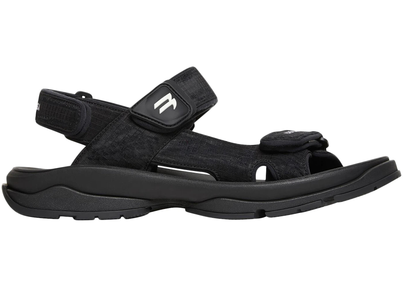 Balenciaga Tourist Sandal Black