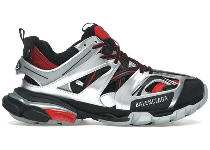 Balenciaga Track Black Red White Silver