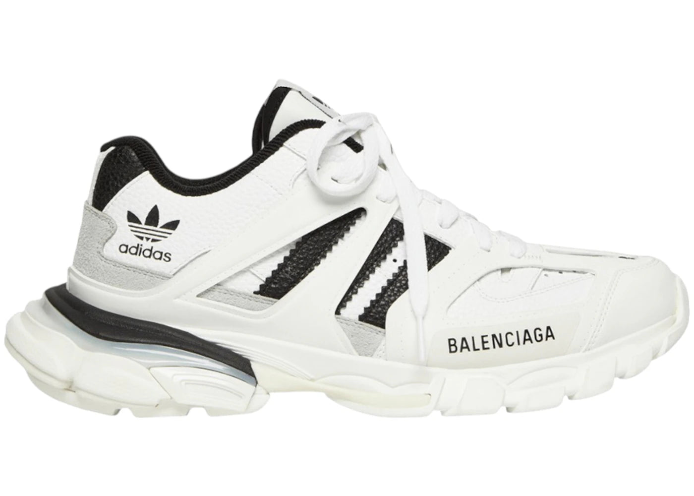 Balenciaga Track Forum X Adidas White Black