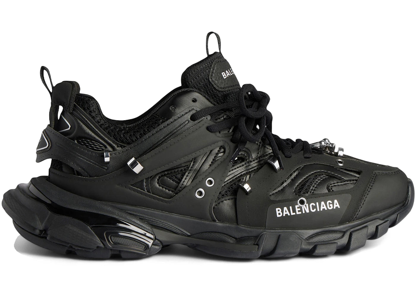 Balenciaga Track Piercing Black