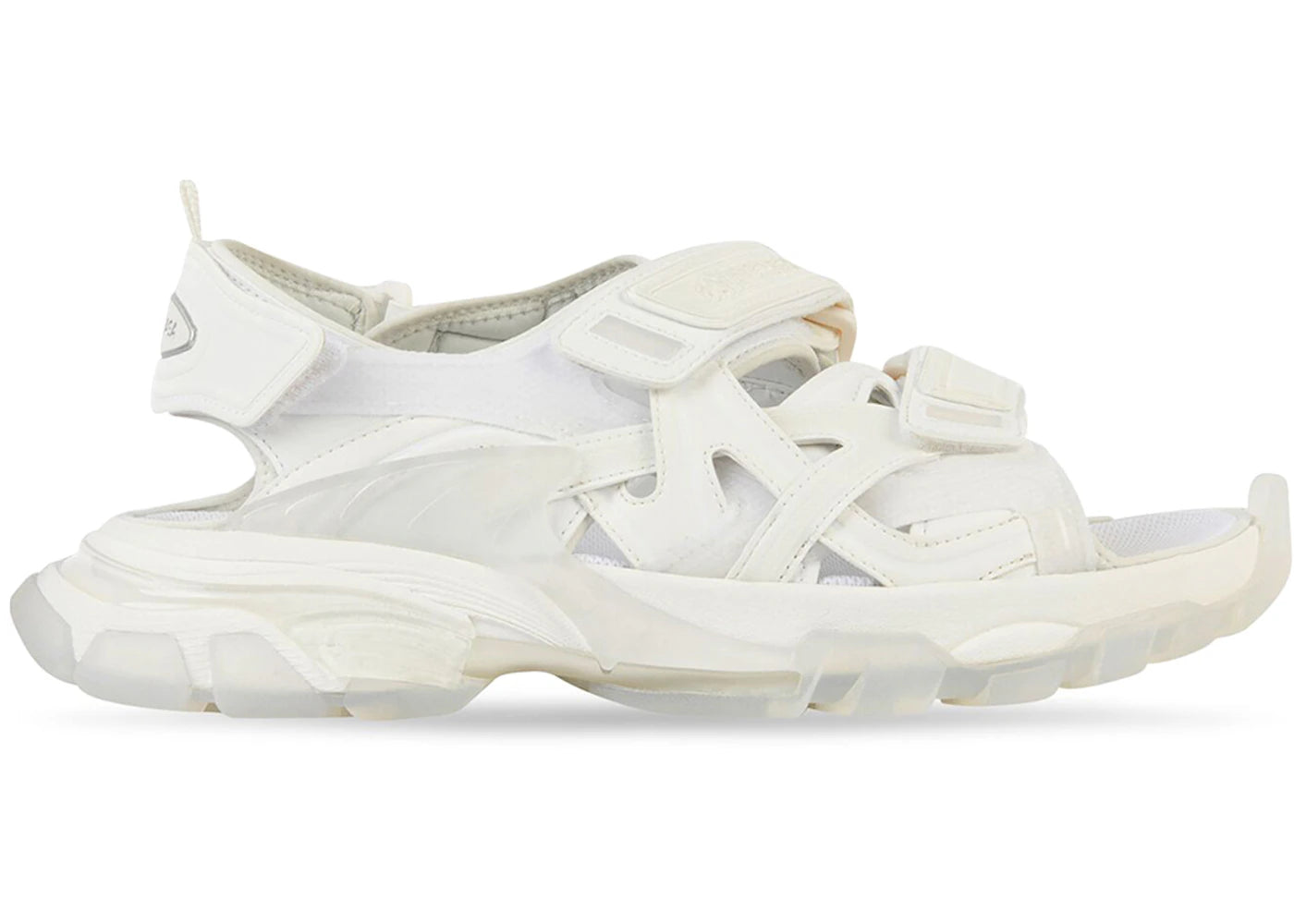 Balenciaga Track Sandal Clear Sole White (Women'S)