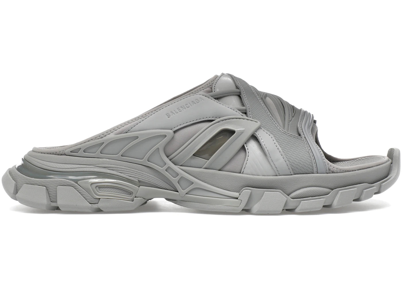 balenciaga track slide grey