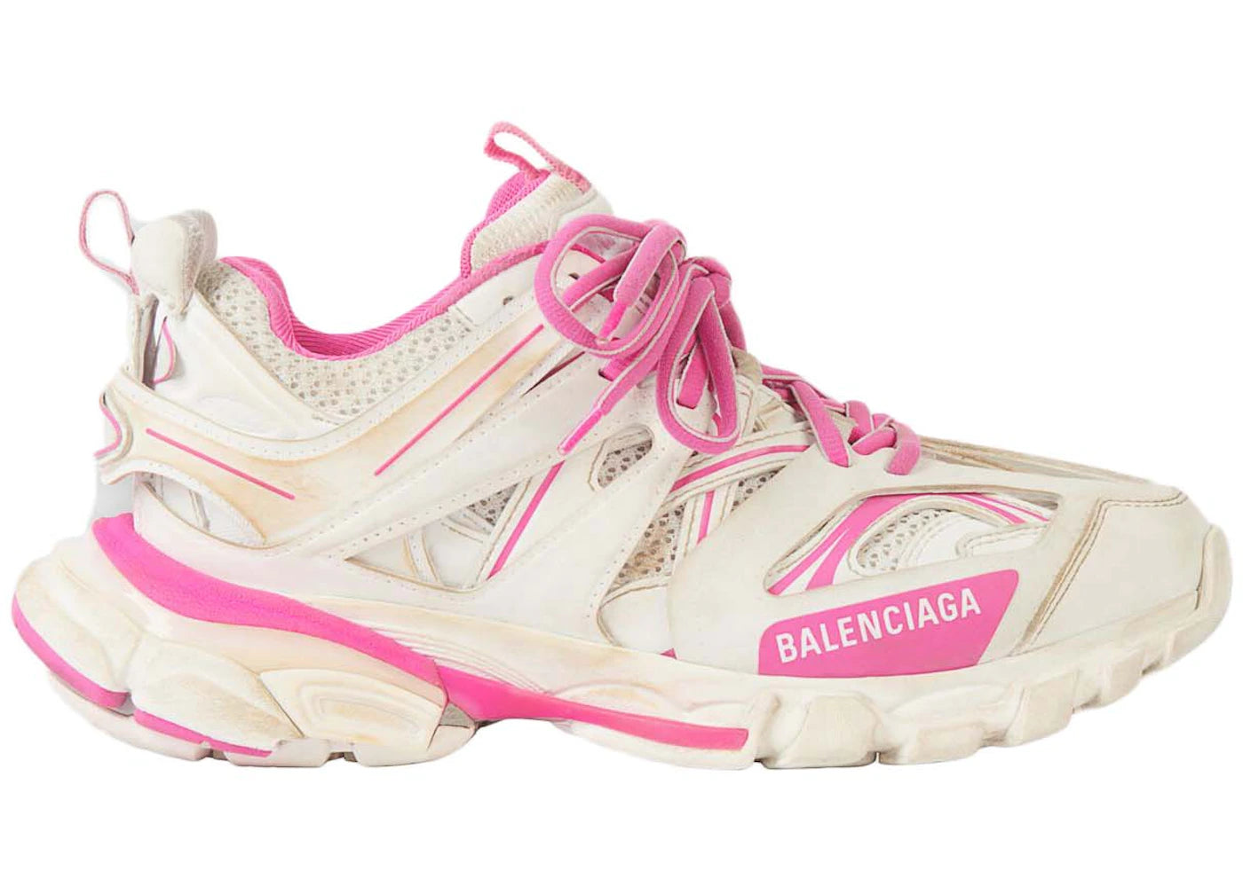 Balenciaga Track Worn Out In Purple White (Women'S)