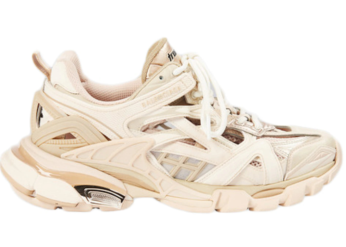 Balenciaga Track.2 Beige Metallic (Women'S)