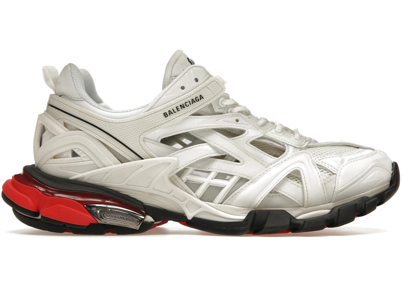 balenciaga track.2 white red