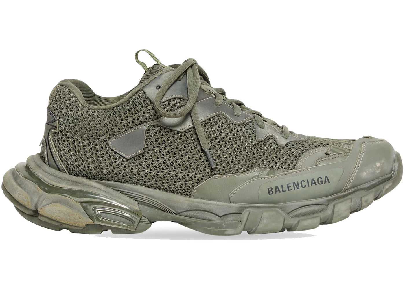 balenciaga track.3 kaki