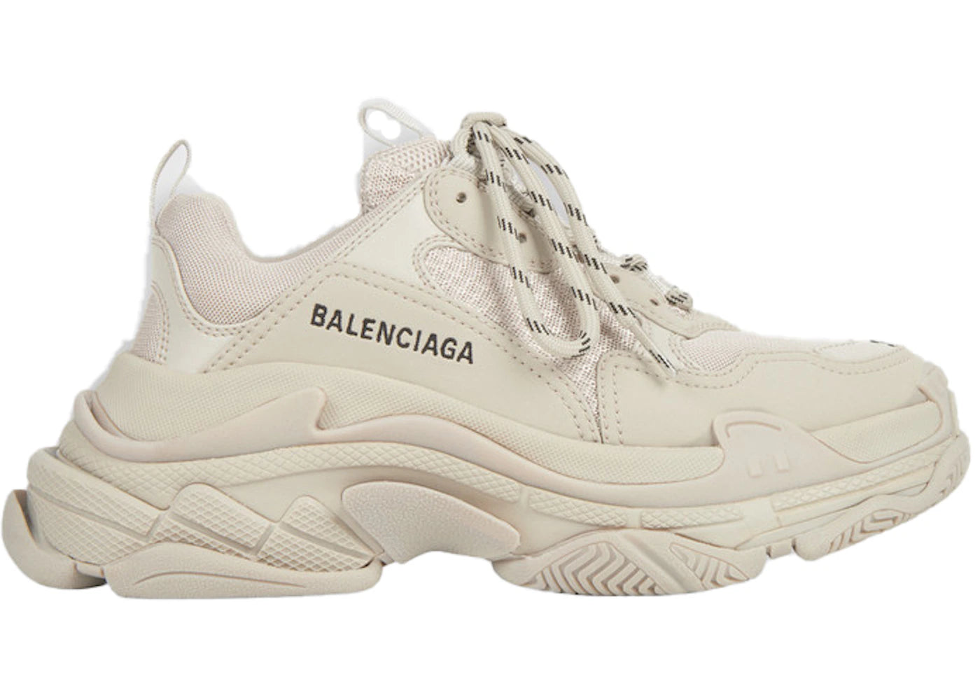 Balenciaga Triple S Beige Womens