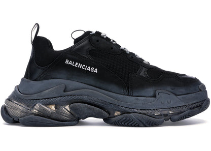 Balenciaga Triple S Clear Sole Black