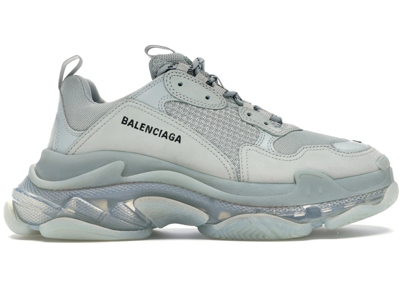 Balenciaga Triple S Clear Sole Grey