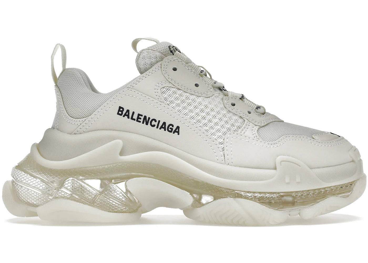 Balenciaga Triple S Clear Sole Light Beige (Women'S)