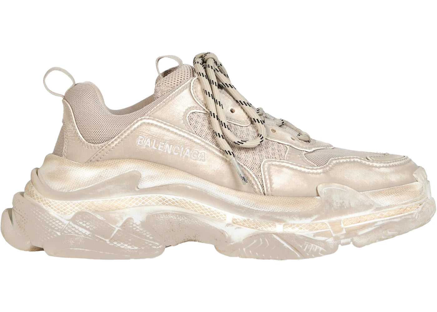 balenciaga triple s faded beige (women's)
