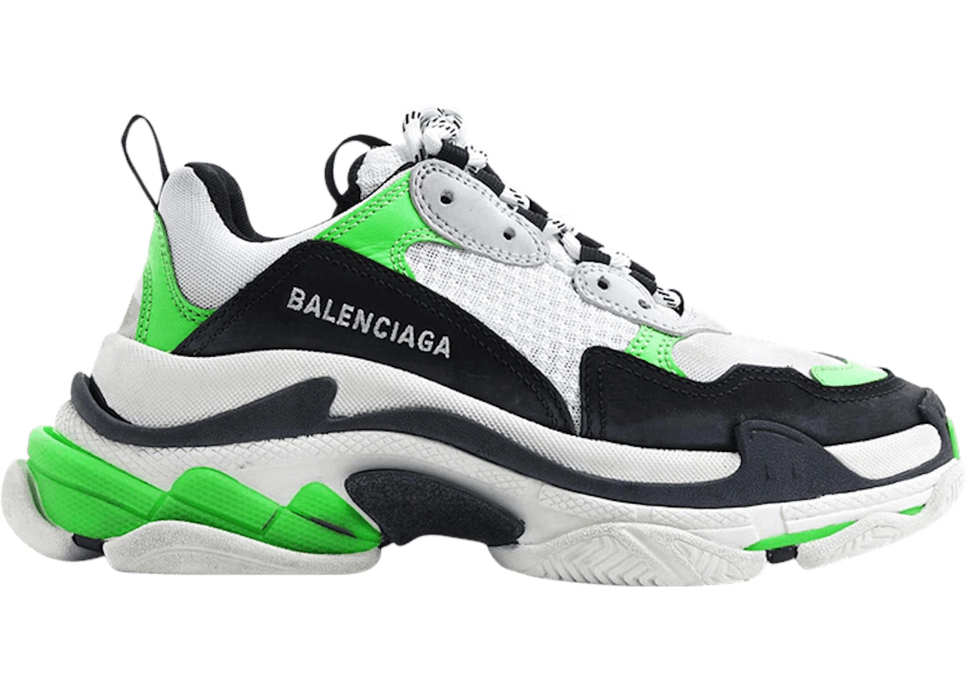 Balenciaga Triple S Green (Women'S)