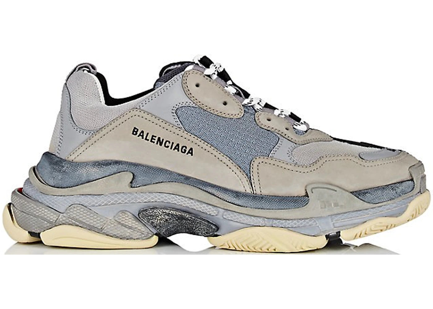 Balenciaga Triple S Split Black Grey