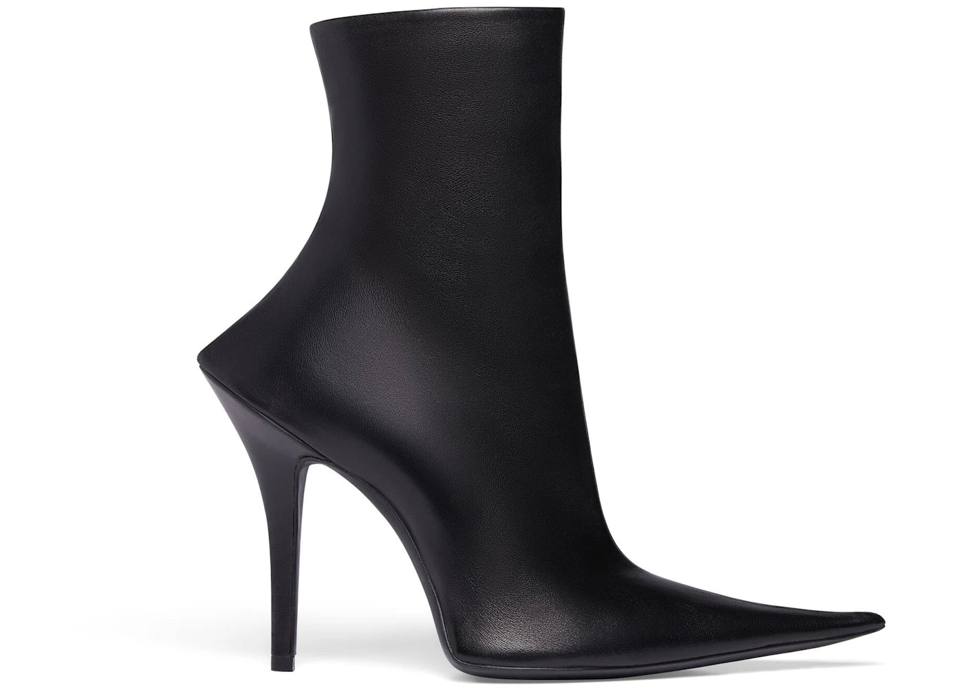 Balenciaga Witch 110Mm Booties Black Sheepskin (Women'S)
