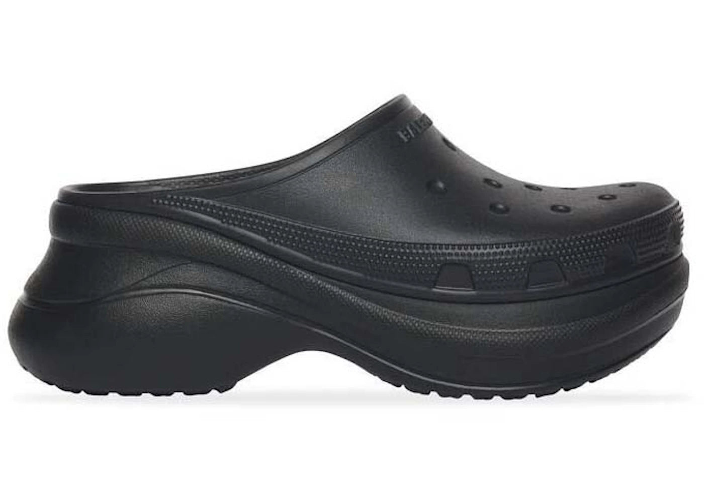 balenciaga x crocs mule black (women's)