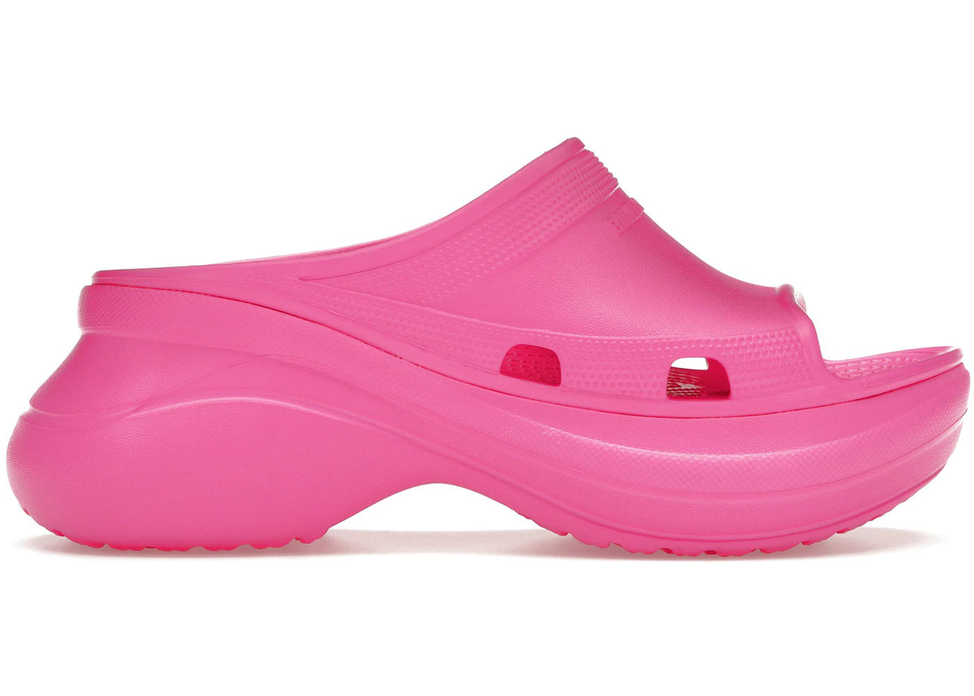 balenciaga x crocs pool slide sandals pink (women's)