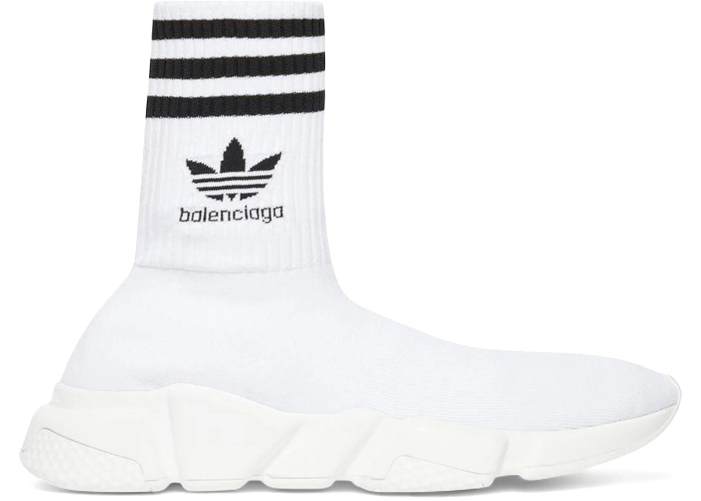 Balenciaga X Adidas Speed Trainer White Black (Women'S)