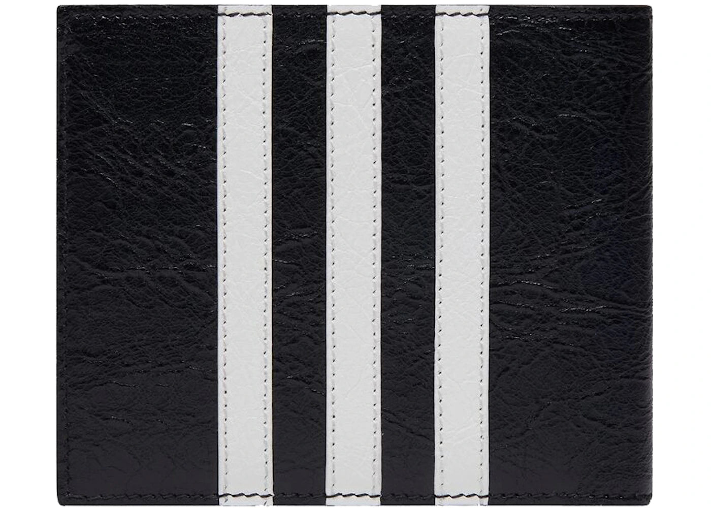 Balenciaga X Adidas Square Folded Wallet Black