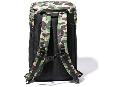bape x puma abc camo backpack green 