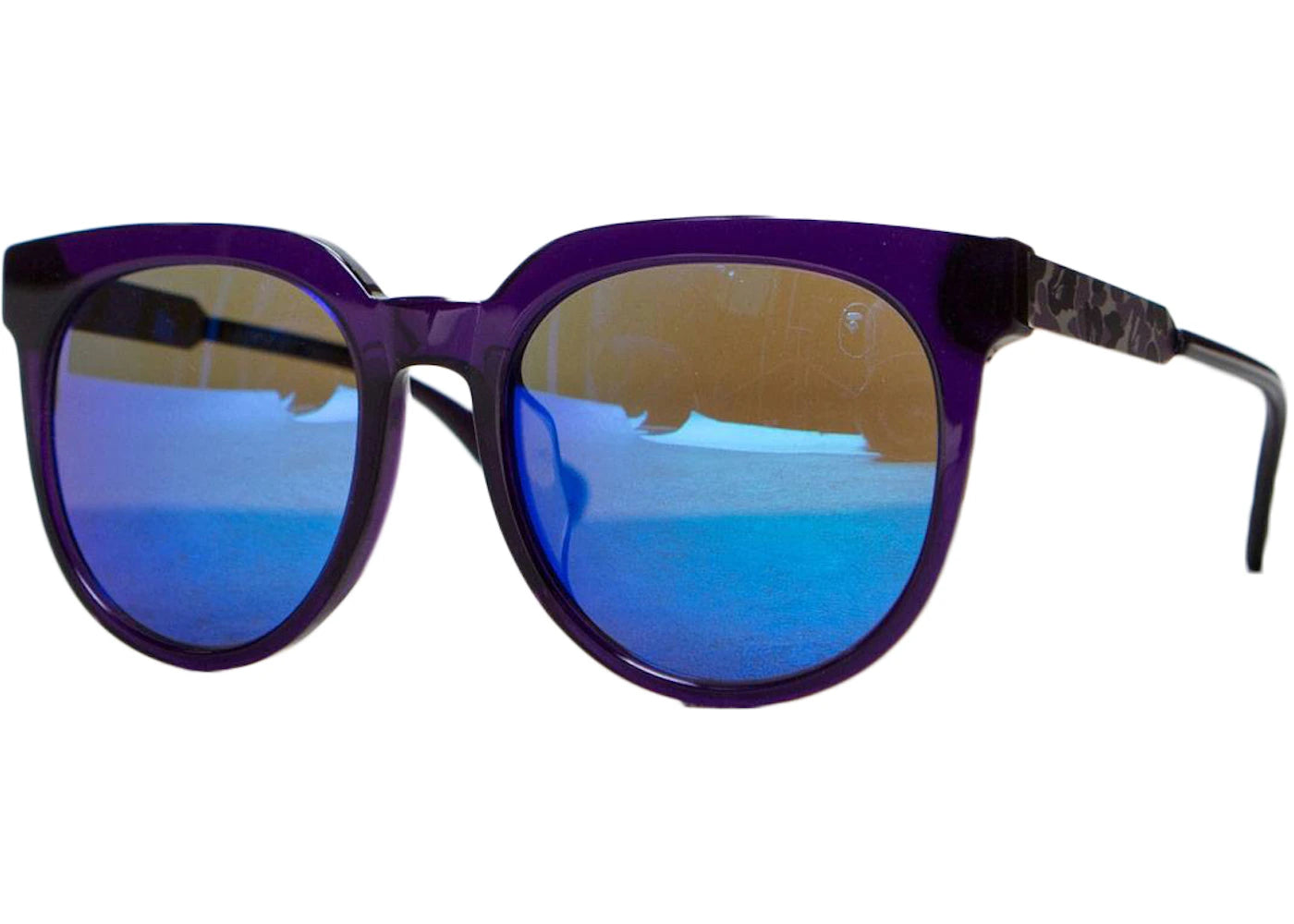 bape bs13048 sunglasses purple