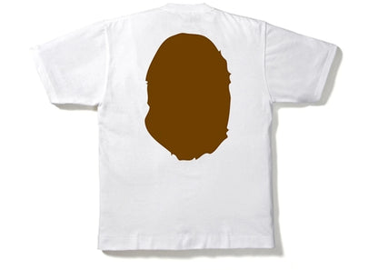 bape big ape head tee white