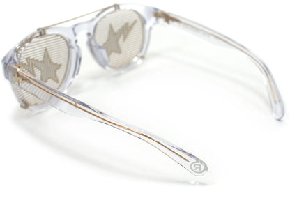 bape convertible blinds & shades bapesta sunglasses clear