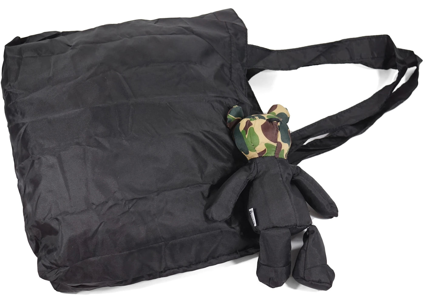 Bape Lucky Bag Teddy Tote Black