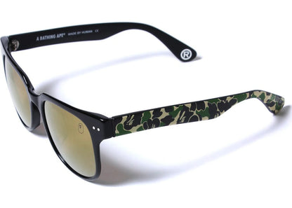 bape sunglasses 4 m bs13046 black/green