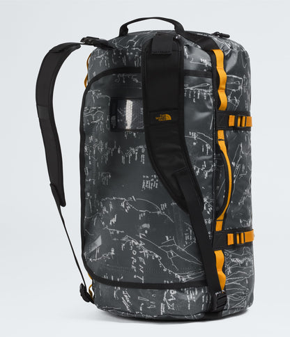The North Face Base Camp™ Duffel—S Anthracite Grey Conrad Topos Print-Summit Gold