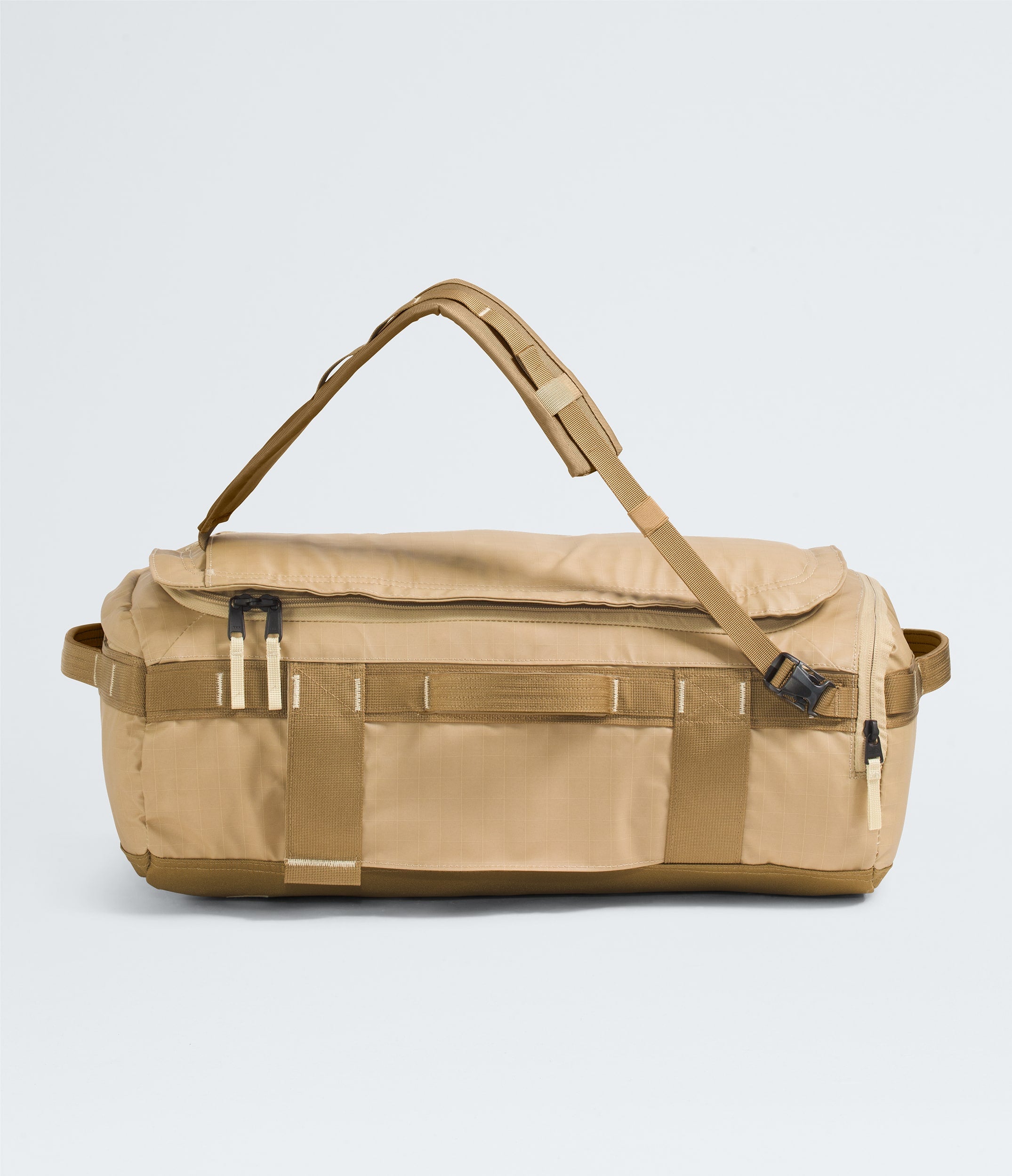 The North Face Base Camp™ Voyager Duffel—32L Khaki Stone-Utility Brown-Desert Stone